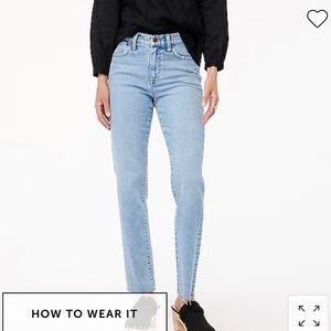 JCrew Straight Jeans Size 27 (Petite)
